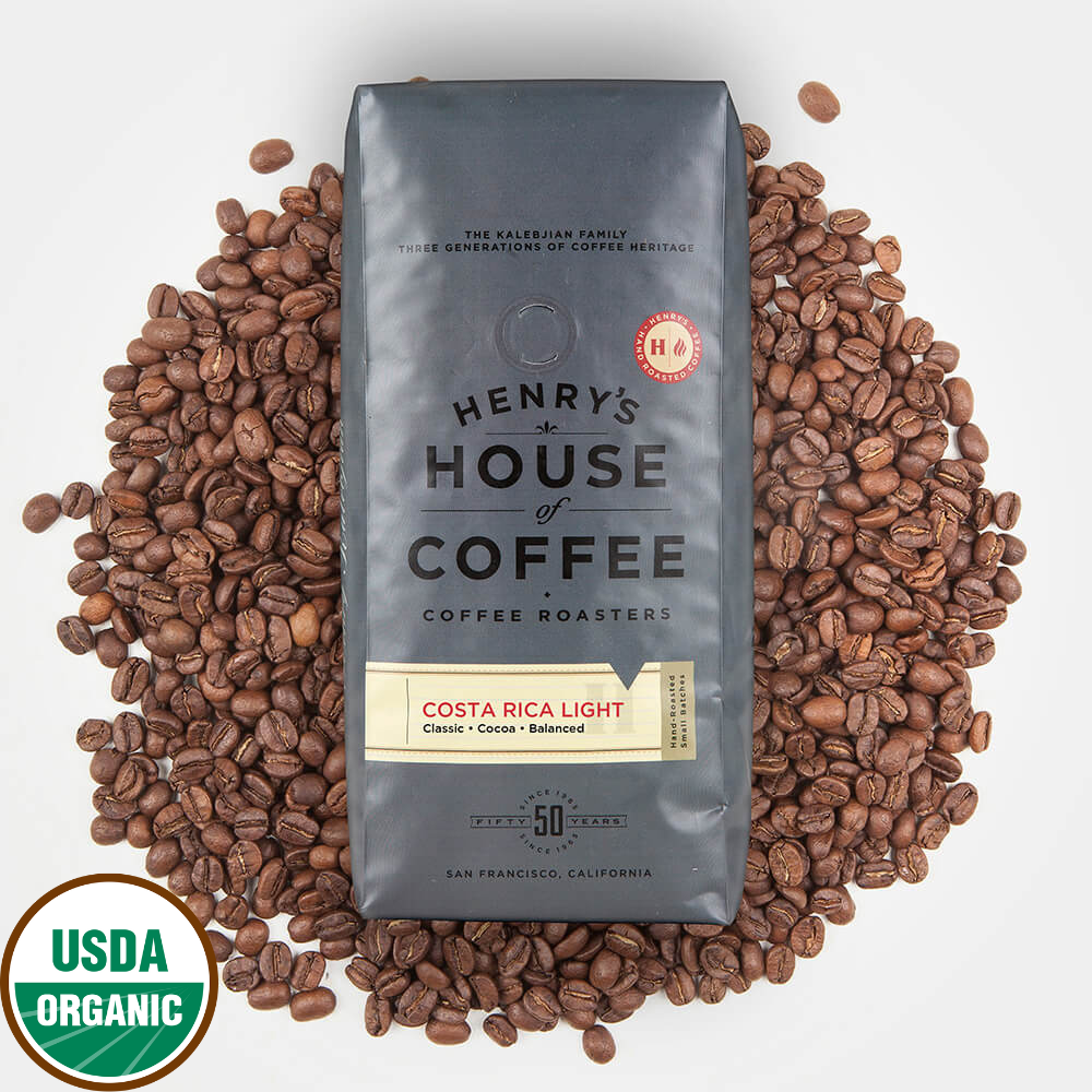 Henry's House Costa Rica Light - Organic Henry’s House Of Coffee