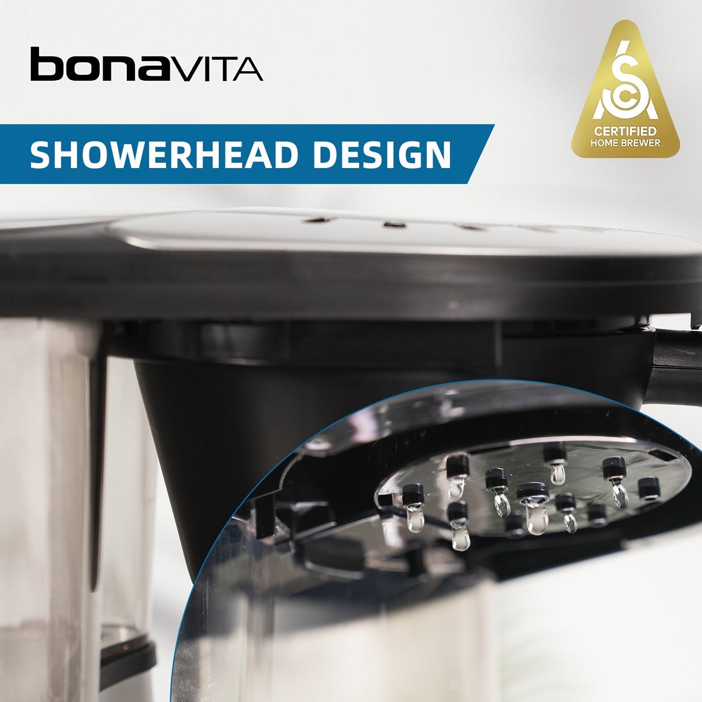 Connoisseur 8-Cup Drip Coffee Brewer One-Touch with Thermal Bonavita