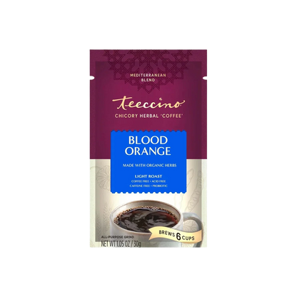 Teeccino Blood Orange Chicory Herbal Coffee Teeccino