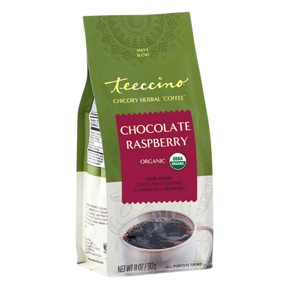 Teeccino Chocolate Raspberry Chicory Herbal Coffee Teeccino
