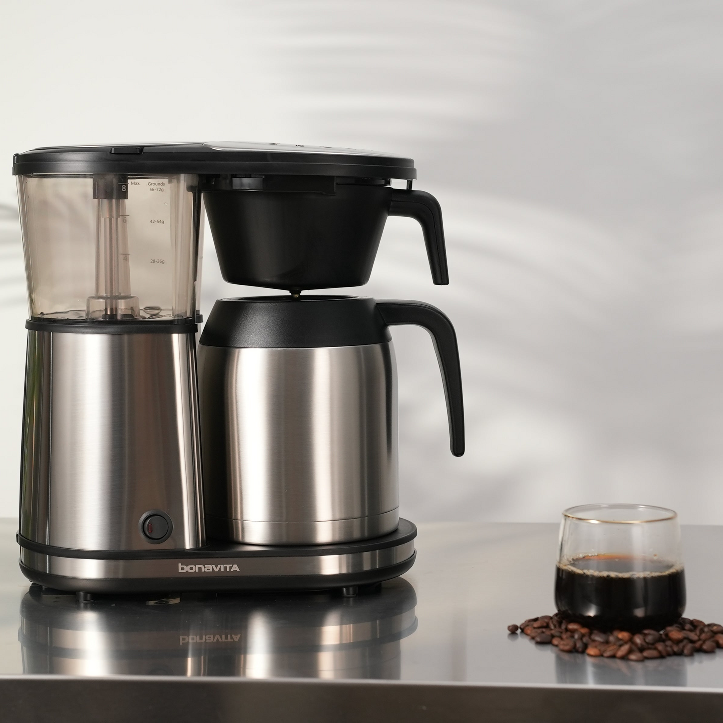 Connoisseur 8-Cup Drip Coffee Brewer One-Touch with Thermal Bonavita