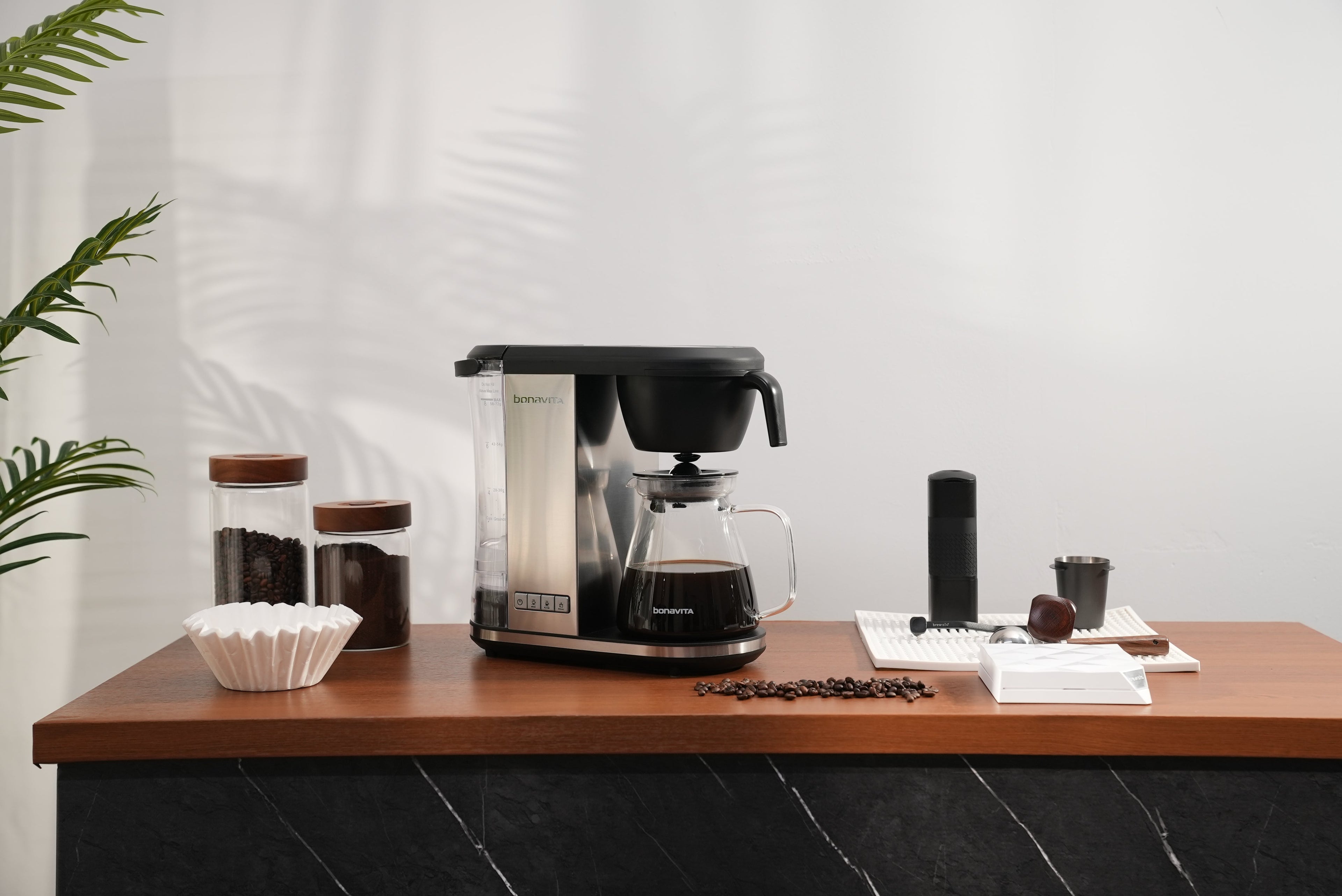 Bonavita Enthusiast 8-Cup Coffee Maker | SCA-Certified | One-Touch Precision Brewing