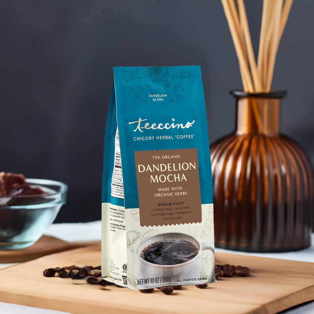 Teeccino Dandelion Mocha Herbal Coffee