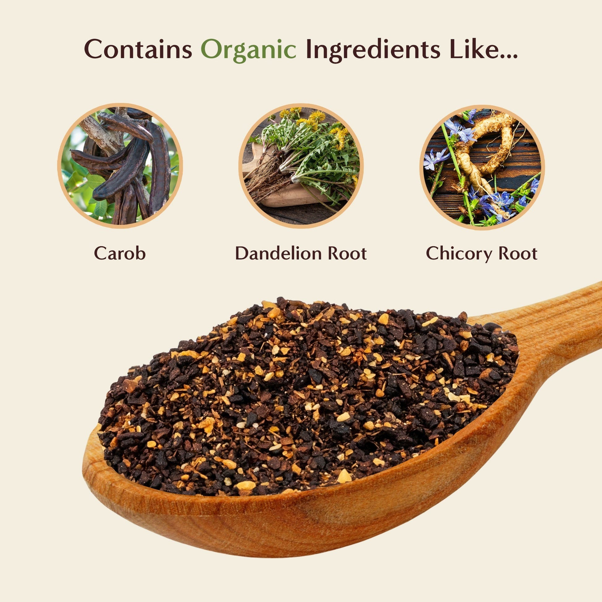 Teeccino Blueberry Vanilla Chicory Herbal Coffee Teeccino