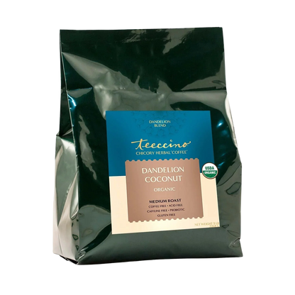 Teeccino Dandelion Coconut Herbal Coffee Teeccino