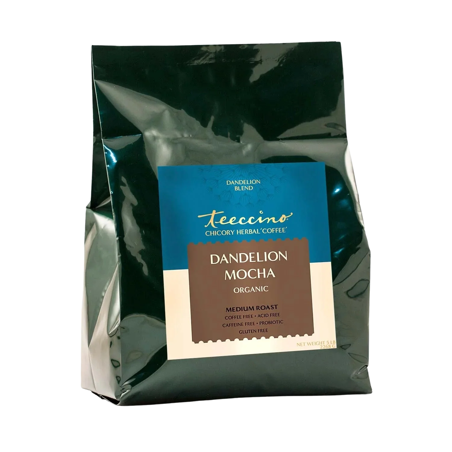 Teeccino Dandelion Mocha Herbal Coffee Teeccino