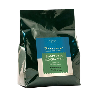 Teeccino Dandelion Mocha Mint Herbal Coffee Teeccino