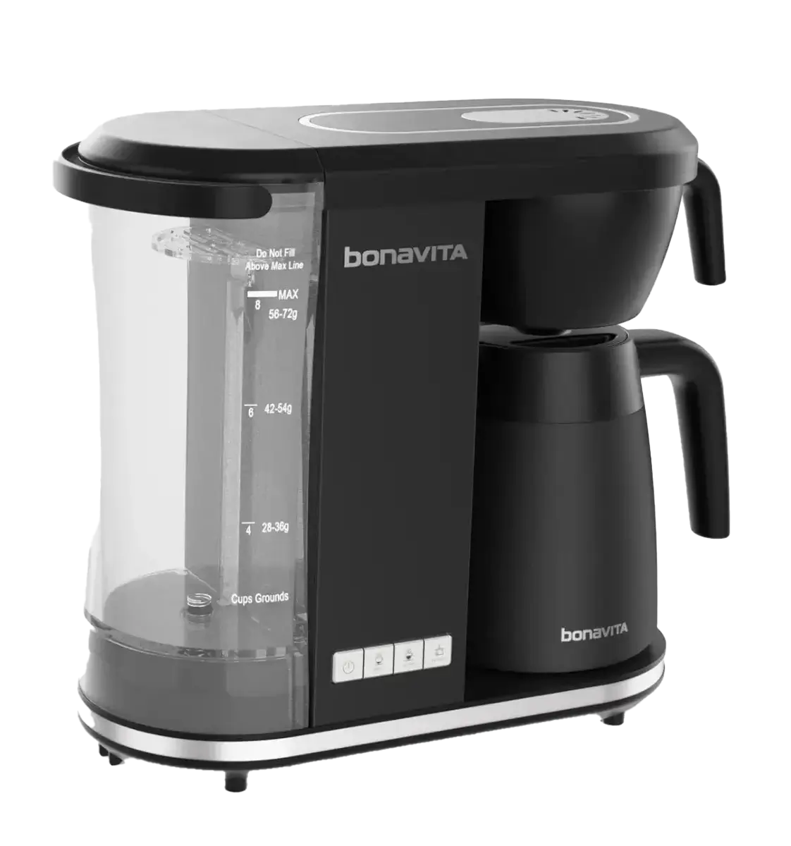 Bonavita Enthusiast 8-Cup Coffee Maker, Stainless Steel Carafe