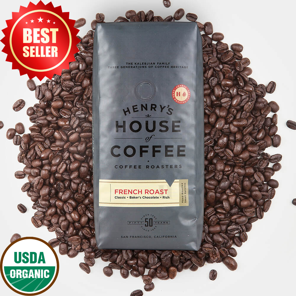 Henry's House French Roast - Organic Henry’s House Of Coffee