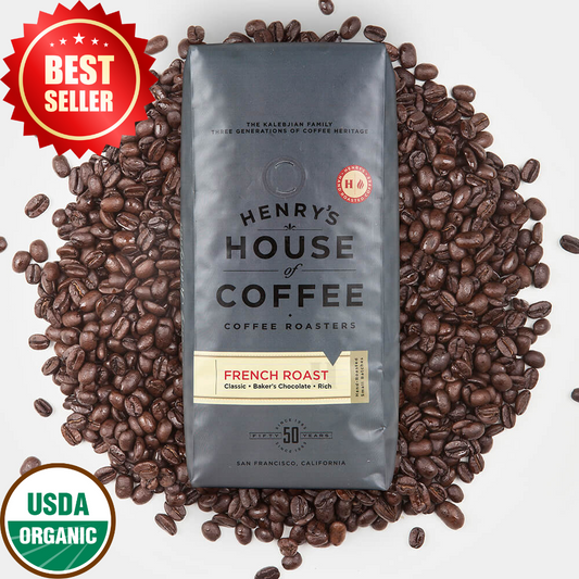 Henry's House French Roast - Organic Henry’s House Of Coffee