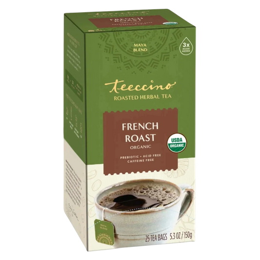 Teeccino French Roast Roasted Herbal Tea Teeccino