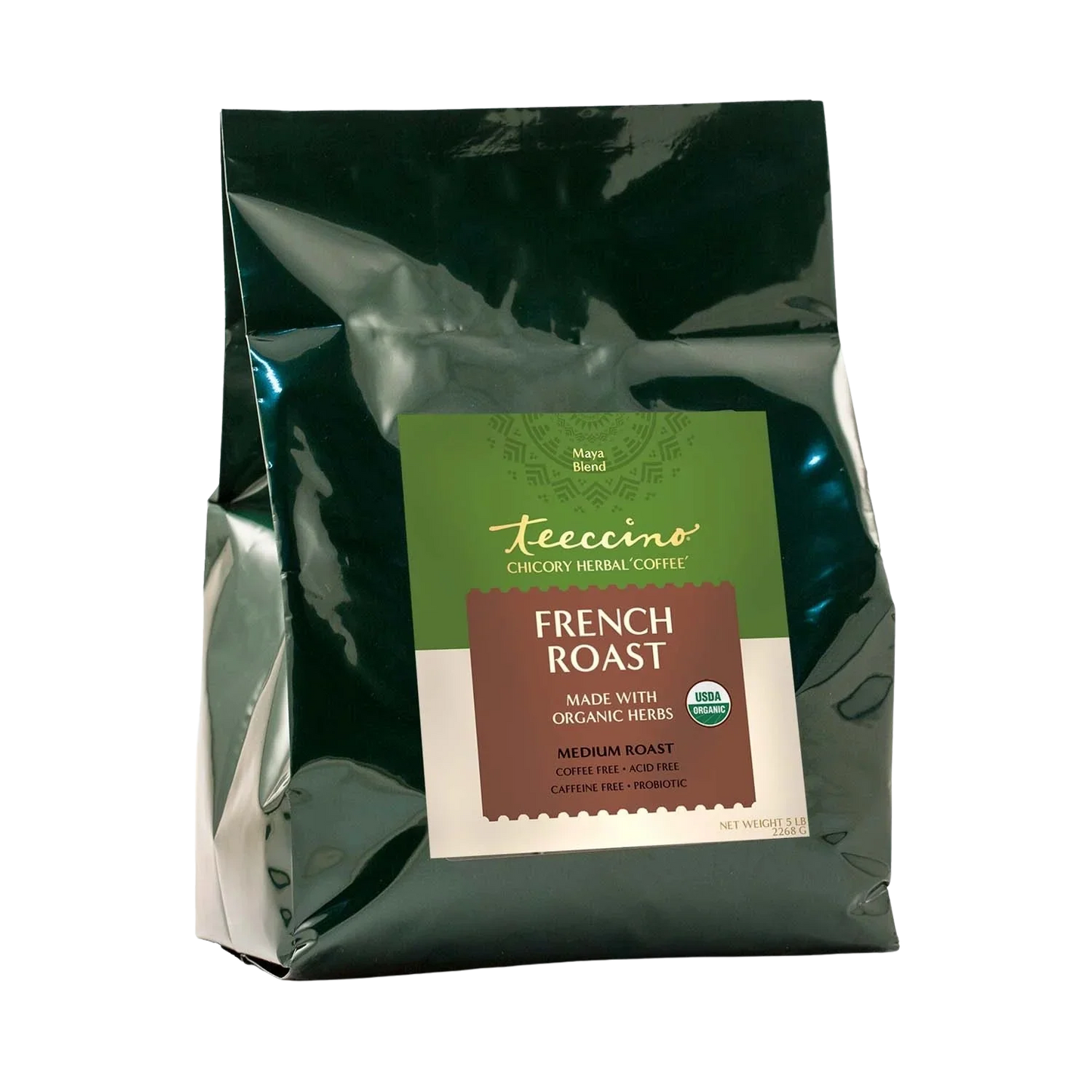 Teeccino French Roast Chicory Herbal Coffee Teeccino