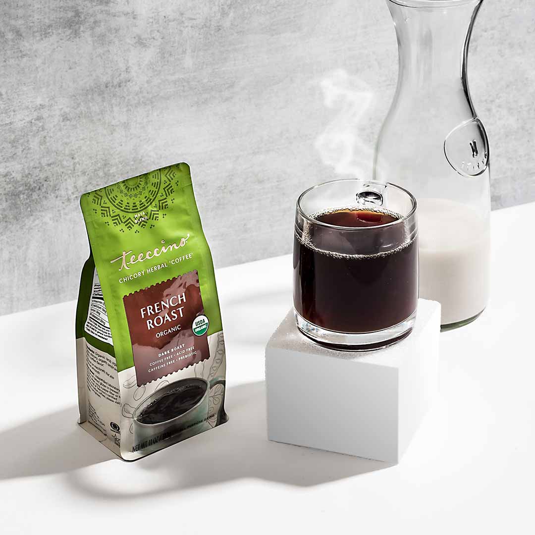 Teeccino French Roast Chicory Herbal Coffee Teeccino