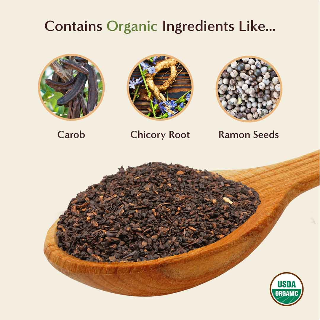 Teeccino French Roast Chicory Herbal Coffee Teeccino
