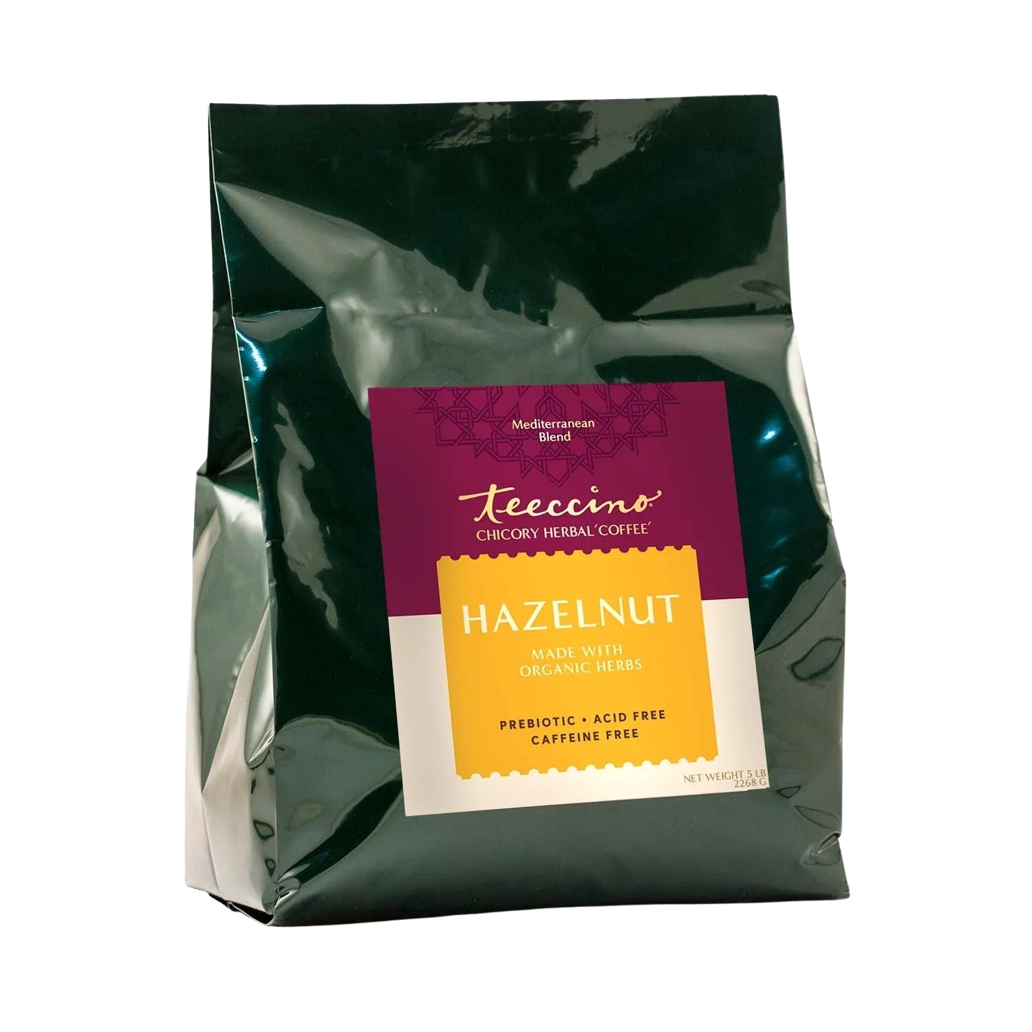 Teeccino Hazelnut Chicory Herbal Coffee