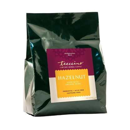 Teeccino Hazelnut Chicory Herbal Coffee Teeccino