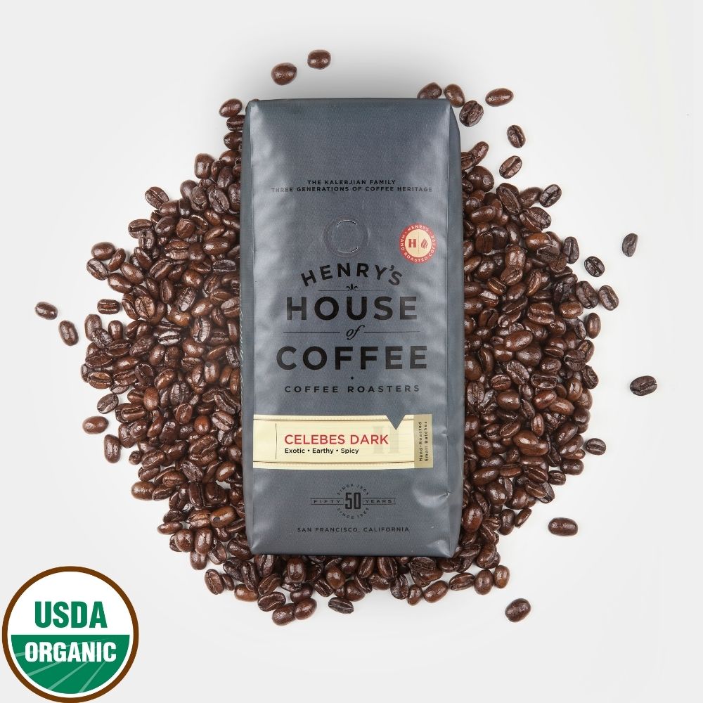 Henry's House Celebes Kalossi Dark - Organic Henry’s House Of Coffee