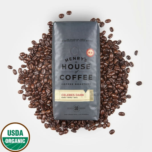 Henry's House Celebes Kalossi Dark - Organic Henry’s House Of Coffee