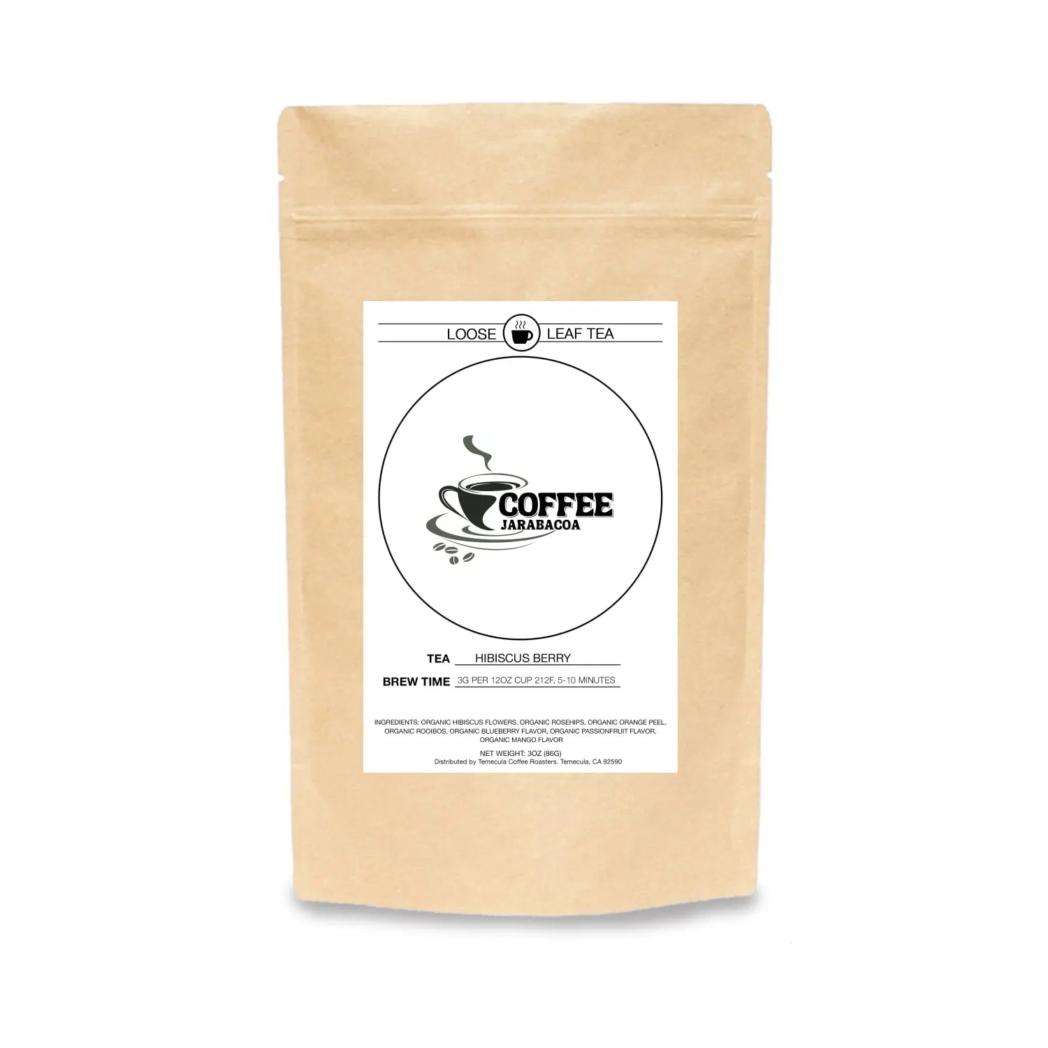 Hibiscus Berry Tea — Crimson Bloom Coffee Jarabacoa